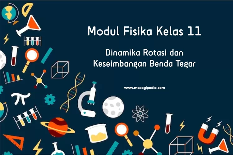 Modul Fisika Kelas 11 Semester 2 PDF Tentang Dinamika Rotasi Dan ...