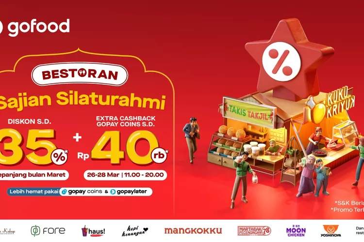 Kode Promo Gojek Goride Gocar Gofood Dan Gomart Maret Dapatkan Cashback Ribu