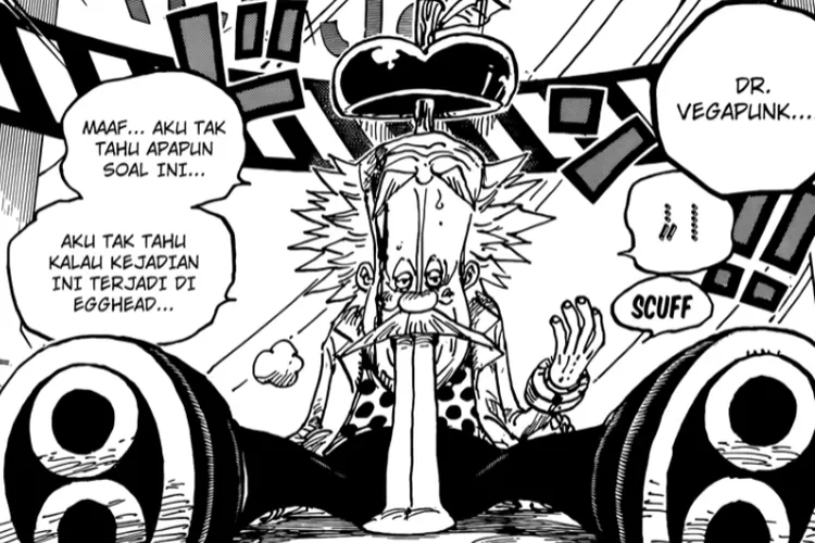 Sosok Misterius Muncul Dalam Spoiler One Piece Vegapunk Syok Kepala Shaka Ditembak Hingga