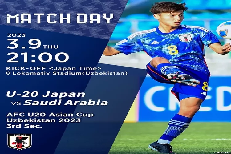 Link Nonton dan Komentar Pelatih Timnas Arab Saudi U20 vs Jepang U20 Piala Asia U20 2203 Tanggal 9 Maret 2023 (www.instagram.com/@japanfootballassociation)