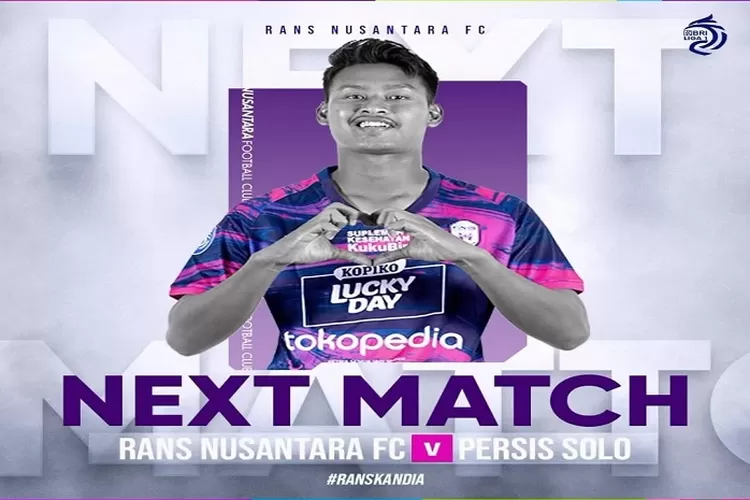 Rans Nusantara vs Persis Solo BRI Liga 1 2022 2023 Hari Ini Pukul 17.00 WIB Prediksi Solo Persis Diunggulkan (www.instagram.com/@rans.nusantara)