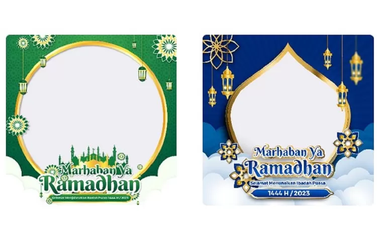 Inilah 12 link twibbon untuk sambut Ramadhan 2023 untuk status di medsos (Foto: twibbonize.com)