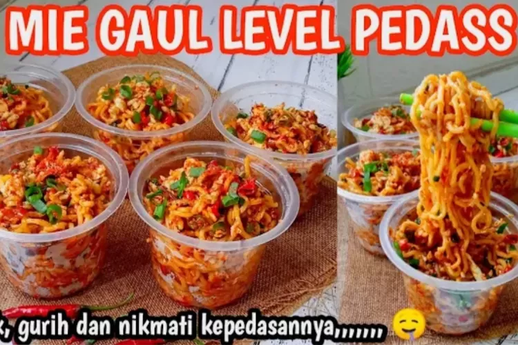 Ide Jualan Ramadhan Paling Simpel Mie Gaul Level Pedas Yang Bikin