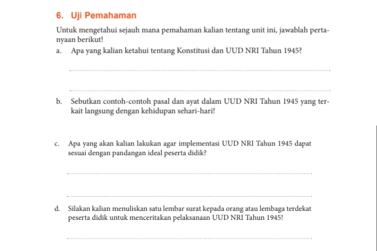 Kunci Jawaban PKN Kelas 10 Halaman 75 76 Kurikulum Merdeka, Uji ...