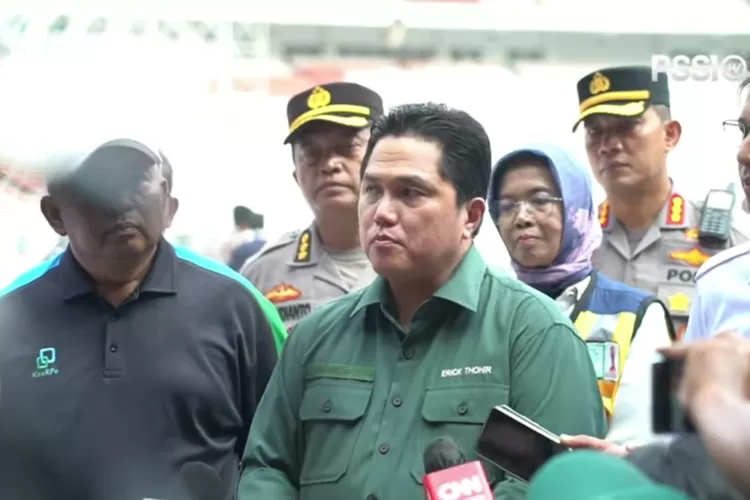 Memprihatinkan! Erick Thohir Soroti Rumput GBK Yang Rusak Pasca Konser ...