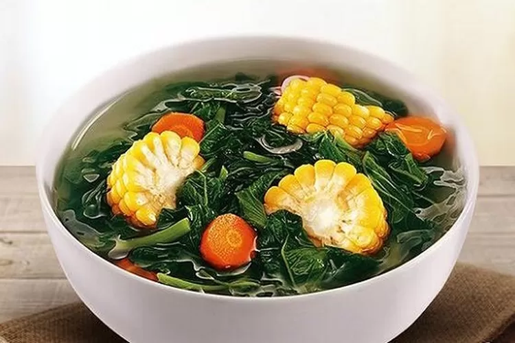 Masakan Sup bayam Wortel di bulan puasa 2023  (Instagram.com/@asli_masako)