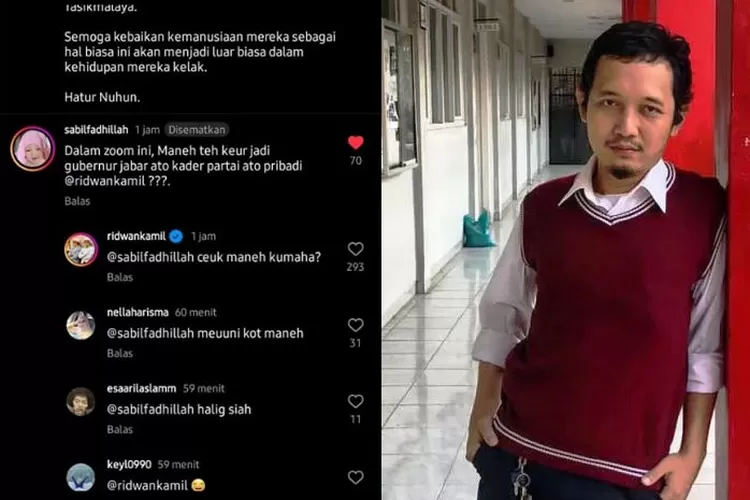 CUMA DENGAN KATA MANEH UNTUK RIDWAN KAMIL SABIL DI KELUARKAN OLEH ...