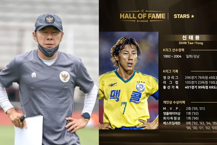 Shin Tae Yong Raih Penghargaan Bergengsi K-League Hall of Fame