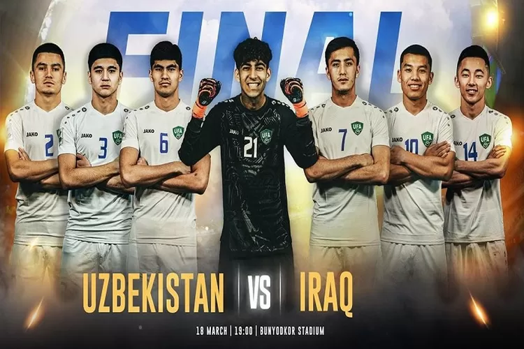 Timnas Uzbekistan U20 vs Irak U20 di Final Piala Asia U20 2023 Babak Penentuan Gelar Juara (www.instagram.com/@uzbekistanfa)