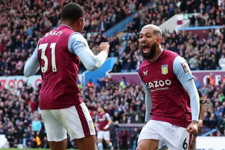 Aston Villa 3-0 Bournemouth: Gol Sapu Bersih Douglas Luiz, Jacob Ramsey, dan Emilliano Buendia - Borneo Street