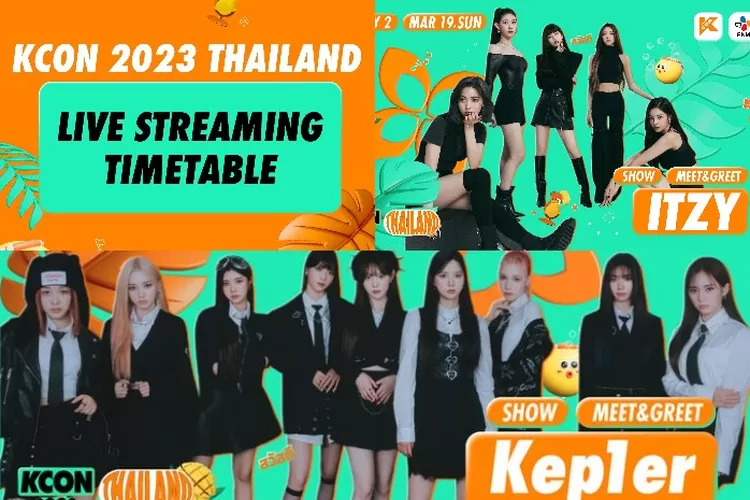 Link Nonton Kcon 2023 Thailand Meet And Greet Hari Kedua Lengkap Dengan Jadwal Dan Line Up Artis 6756