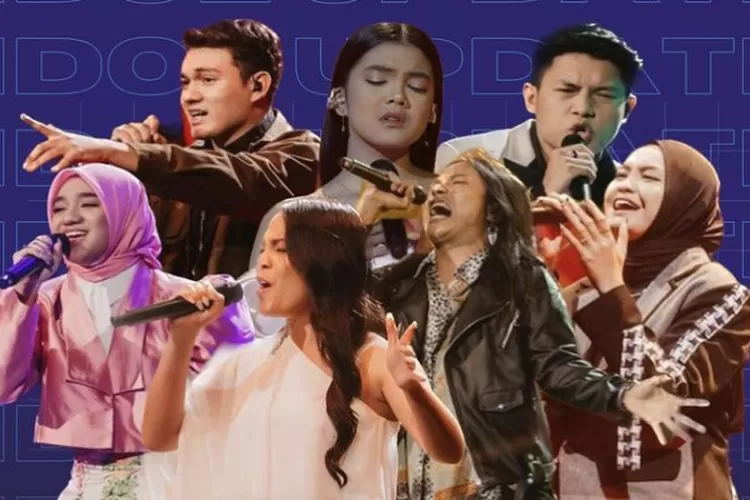 Finalis Top 7 Indonesian Idol Season 12 (Instagram @indonesiandidol2023.update)