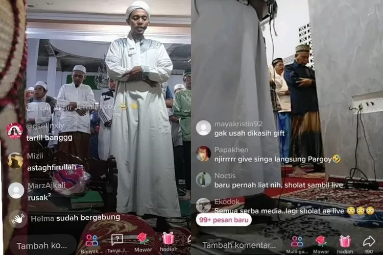 Ramai Imam Shalat Tarawih Bulan Ramadhan 2023 Live Tiktok Bagaimana