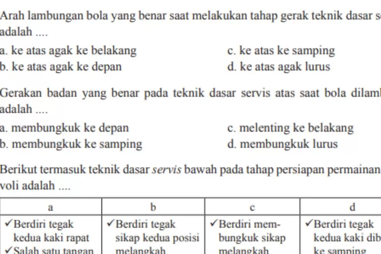 Kunci Jawaban Penjaskes Kelas 8 Halaman 69 70 Penilaian Pengetahuan ...