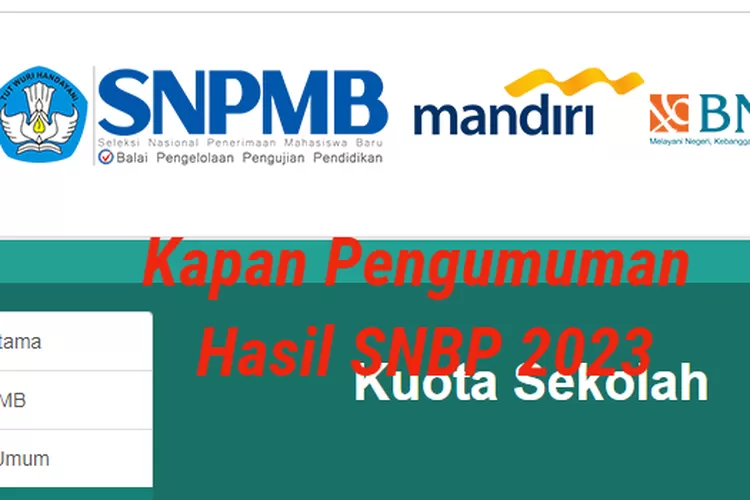 Diumumkan 28 Maret 2023, Cek Apakah Anda Lolos SNBP 2023 ITB, Unnes ...