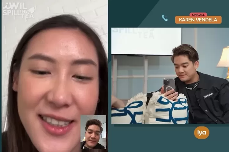 Ramai disorot Boy William video call dengan Karen Vendela