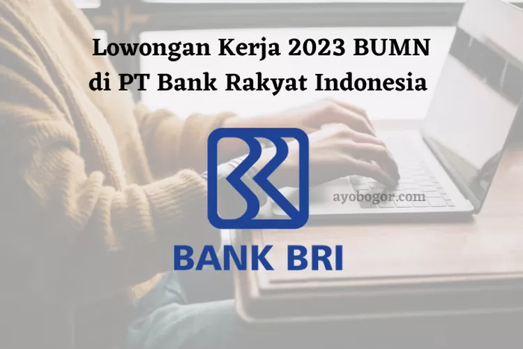 Lowongan Kerja Bumn Di Pt Bank Rakyat Indonesia Persero Untuk Lulusan S Dan S Simak