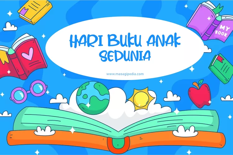 5 Twibbon Hari Buku Anak Sedunia 2023 Desain Lucu, Unik Dan Menarik ...