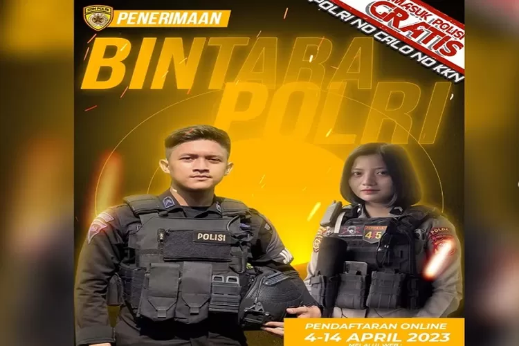 Kuota Bintara Polri 2023 Lengkap Dengan Persyaratan D