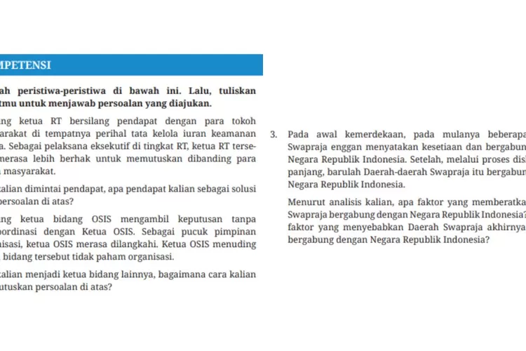 Kunci Jawaban PKN Kelas 8 Halaman 68 Uji Kompetensi Bab 3 Kurikulum ...