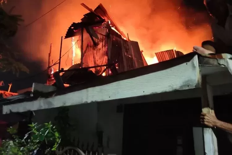 Ilustrasi: Kebakaran rumah di Tanjung Priok Jakarta Ttimur (Istimewa)