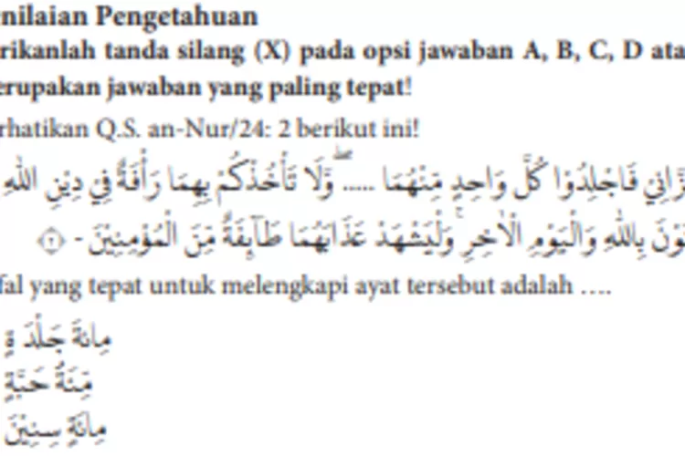 Kunci Jawaban PAI Kelas 10 SMA Kurikulum Merdeka Halaman 170-173 ...