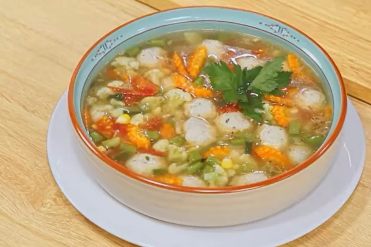 Ilustrasi resep sayur sop  (Tangakapan layar YouTube Rudy dan Sahabat TV)