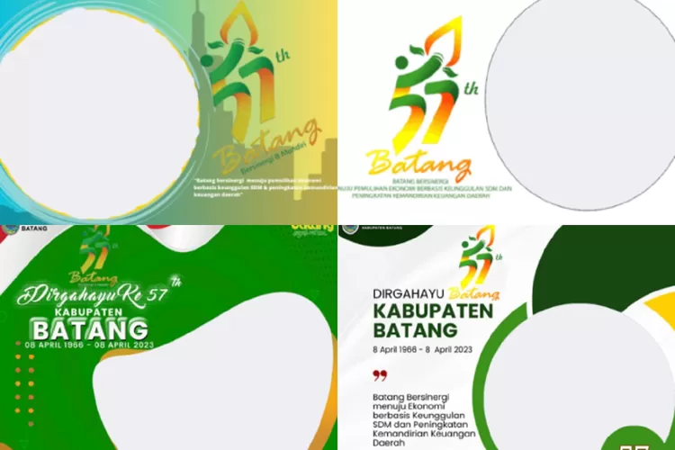 6 Link Twibbon Hari Jadi Kabupaten Batang Ke-57 Tahun 2023, Bingkai ...