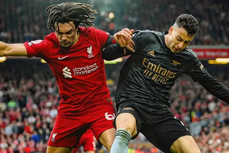 Deretan Momen Panas Laga Liverpool Vs Arsenal, Salah Satunya Duel Trent ...