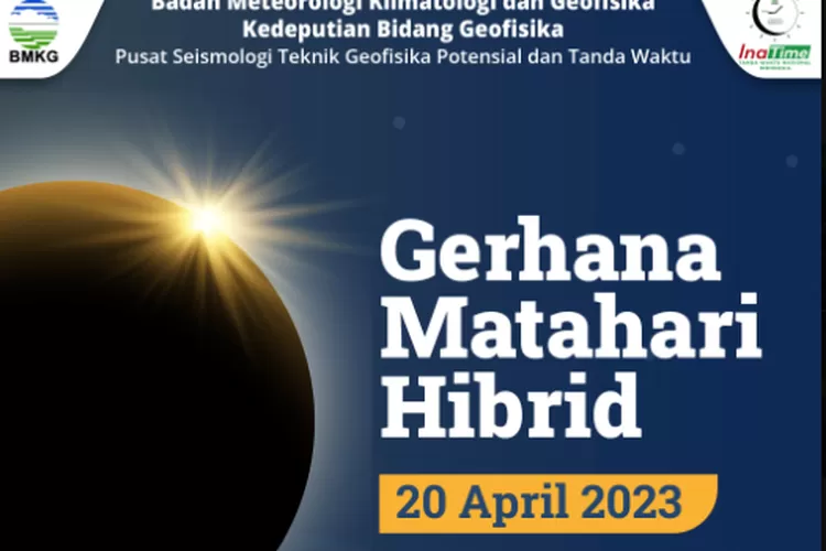 Jadwal Wilayah Kena Gerhana Matahari 20 April 2023 Di Indonesia, BMKG ...