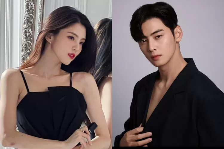 Intip Potret Duo Visual Han So Hee dan Cha Eun Woo di Acara Dior