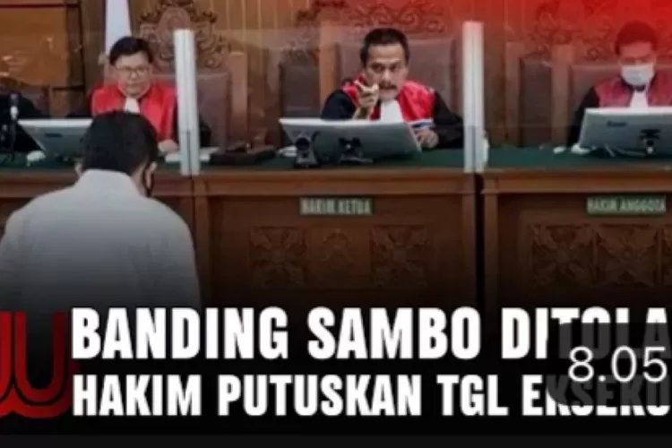 CEK FAKTA: Banding Ditolak! Tanggal Eksekusi Mati Ferdy Sambo Sudah ...