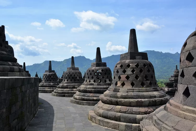 Ilustrasi Candi Borobudur (Praditya Wibisono)