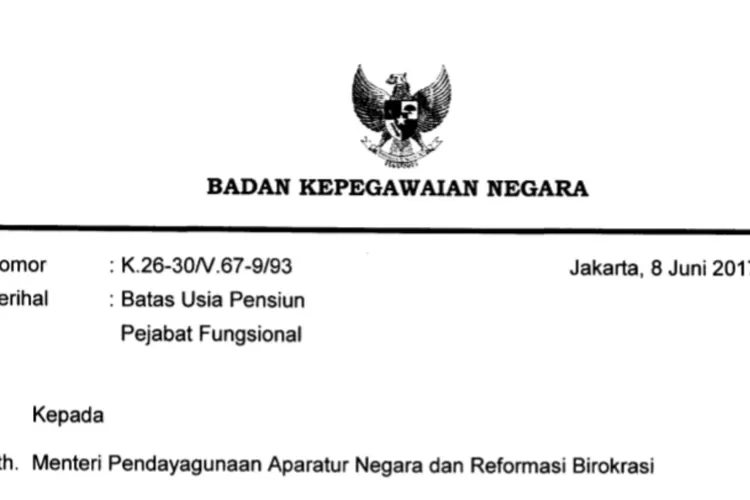 Inilah Aturan Resmi Batas Usia Pensiun PNS 2023, Simak Betul-betul ...