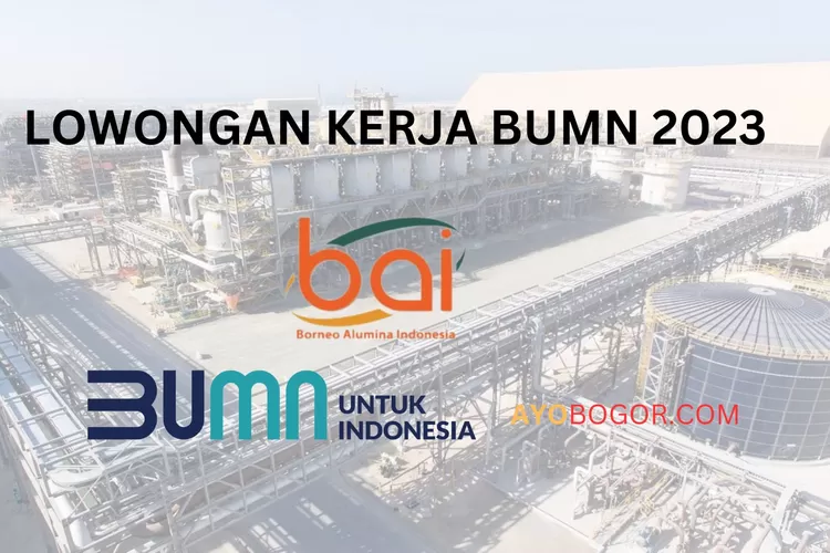 UPDATE! Lowongan Kerja BUMN Besar-besaran PT Borneo Alumina Indonesia ...