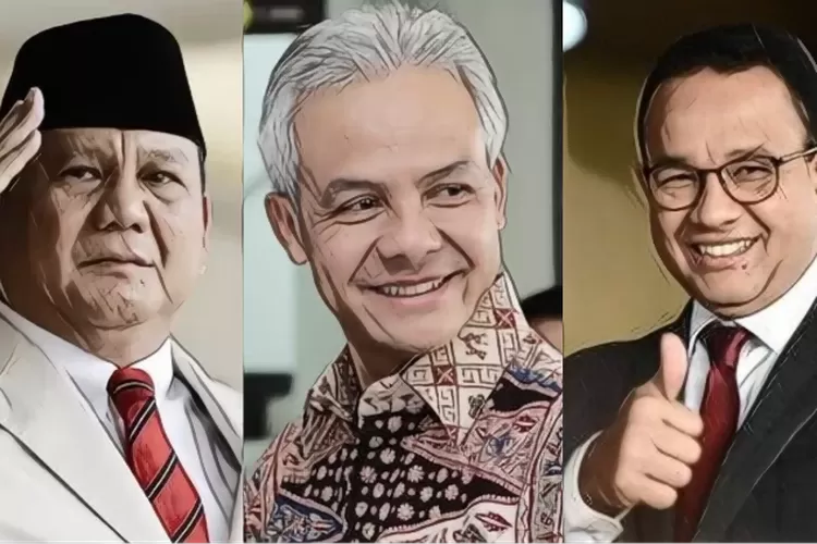 Survei Litbang Kompas: Simulasi 3 Tokoh, Ganjar 40,0 Persen, Prabowo 36 ...