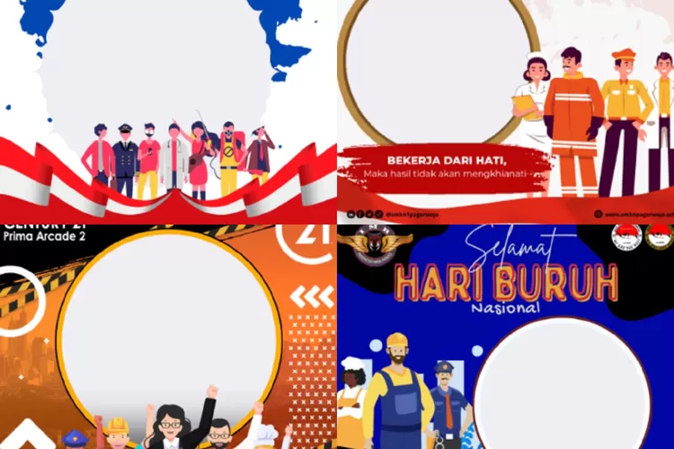 12 Link Twibbon Hari Buruh 1 Mei 2023, Keren Dan Modern Untuk Status ...