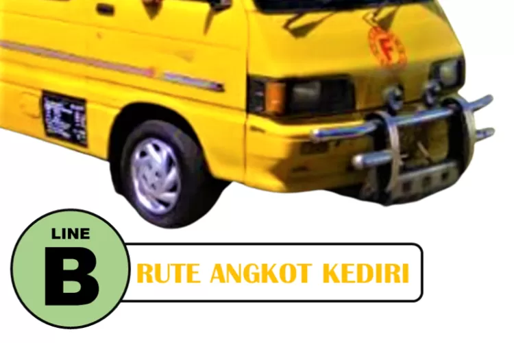 Rute Angkot Di Kota Kediri Line B Paling Lengkap, Yuk Ketahui Dan ...