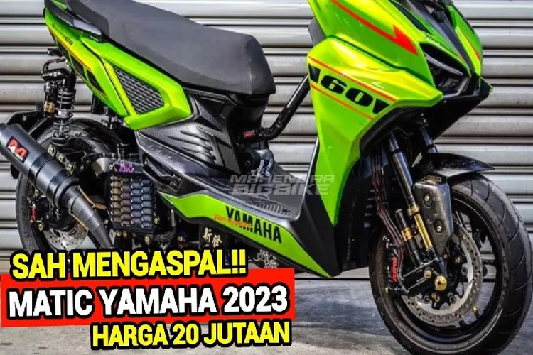 Kejutkan Honda Pcx Yamaha Rilis Skutik Maxi Baru Desainnya Tak