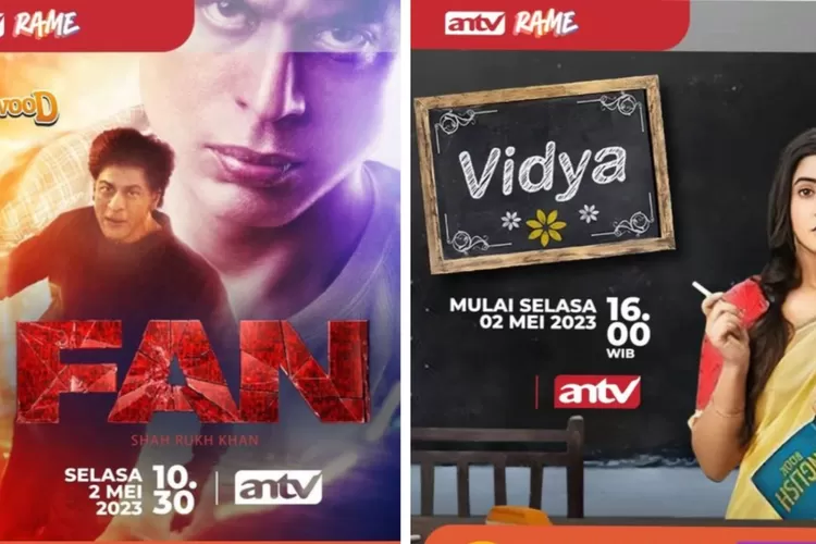 Perubahan Jadwal ANTV 2 Mei 2023: Ada Mega Bollywood Fan dan Serial