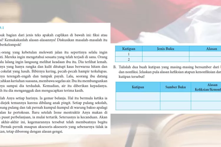 Kunci Jawaban Bahasa Indonesia Kelas 8 Halaman 235 Bagian A Dan B ...