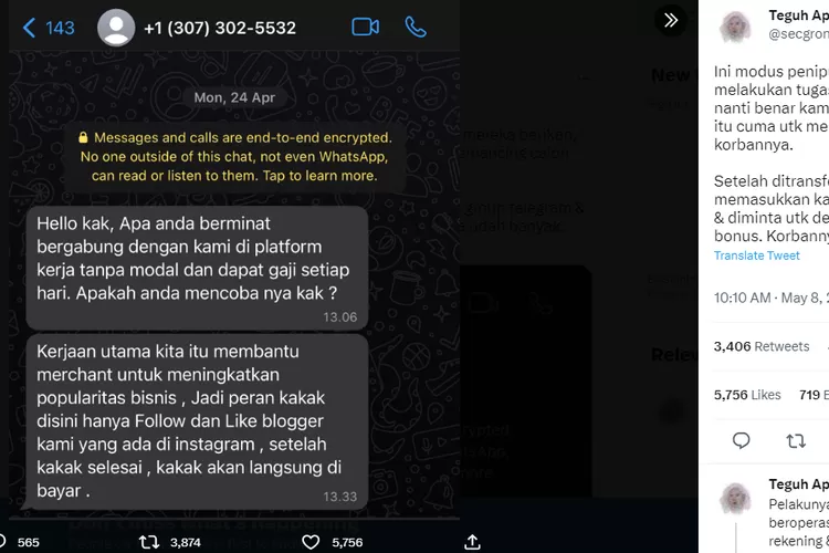 Heboh Penipuan Dengan Modus Kerja Freelance, Wanita Ini Rugi Hingga ...