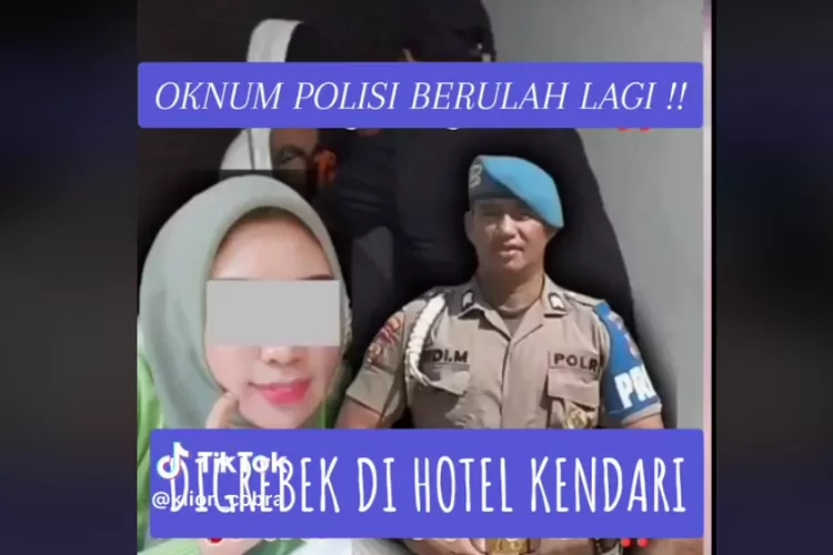 Tok Bripka Dm Oknum Polisi Yang Digerebek Ngamar Dengan Istri Orang Di Hotel Kendari Terancam 