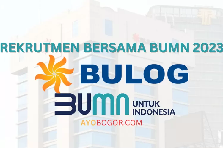 13 Lowongan Kerja Perum Bulog Yang Tersedia Dalam Rekrutmen Bersama ...