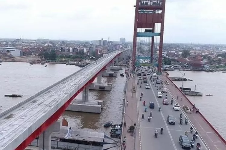 Sejarah Jembatan Ampera Yang Menjadi Kebanggaan Kota Palembang, Dulunya ...