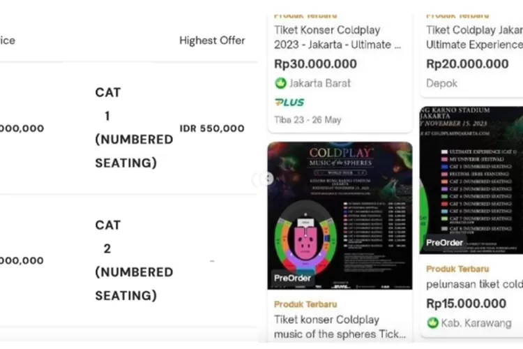 Baru Beberapa Menit Ludes Terjual, Muncul Platform Jual Tiket Konser ...