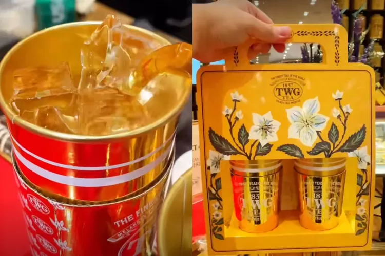 Cup TWG Tea yang sering dikira tumbler (Tangkapan layar TikTok @hartanto)
