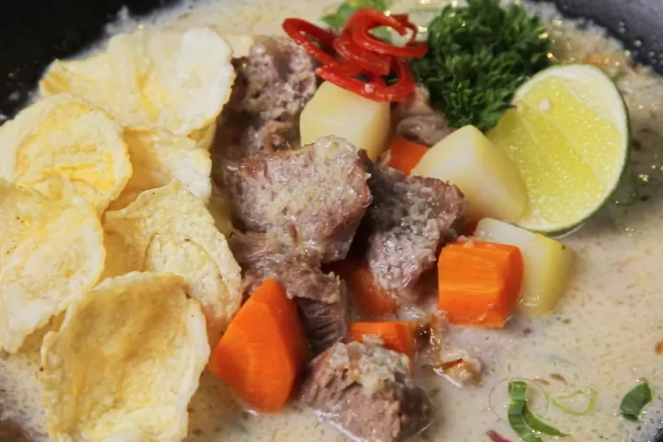 Resep Soto Betawi Kuah Susu Santan Kuahnya Creamy Dan Rasanya Mantap