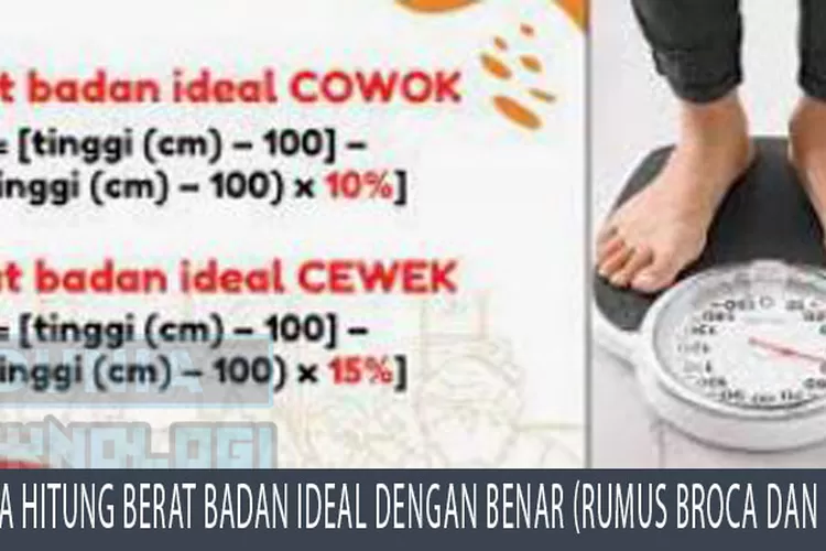 Cara Menghitung Berat Badan Ideal Ini Rumusnya Seruan 