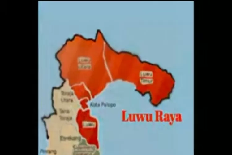 Selain Provinsi Bugis Timur, Provinsi Luwu Raya Masuk Wacana Pemekaran Sulsel. ((Tangkapan Layar/BUGIS TIMUR))
